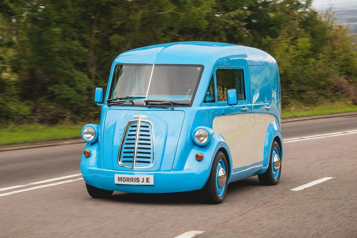 Morris Commercial unveils allelectric Morris JE van Honest John