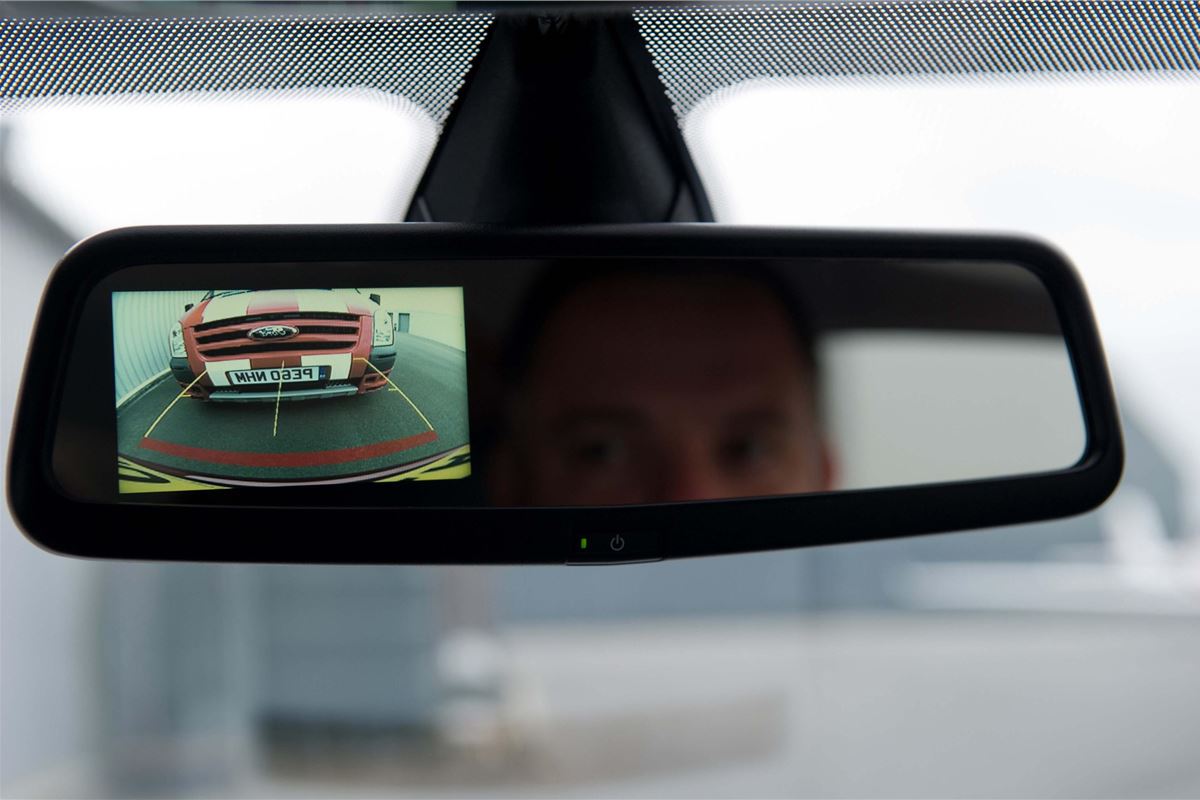 Ford Fiesta gets rear-view mirror reversing camera ... seat depth diagram 