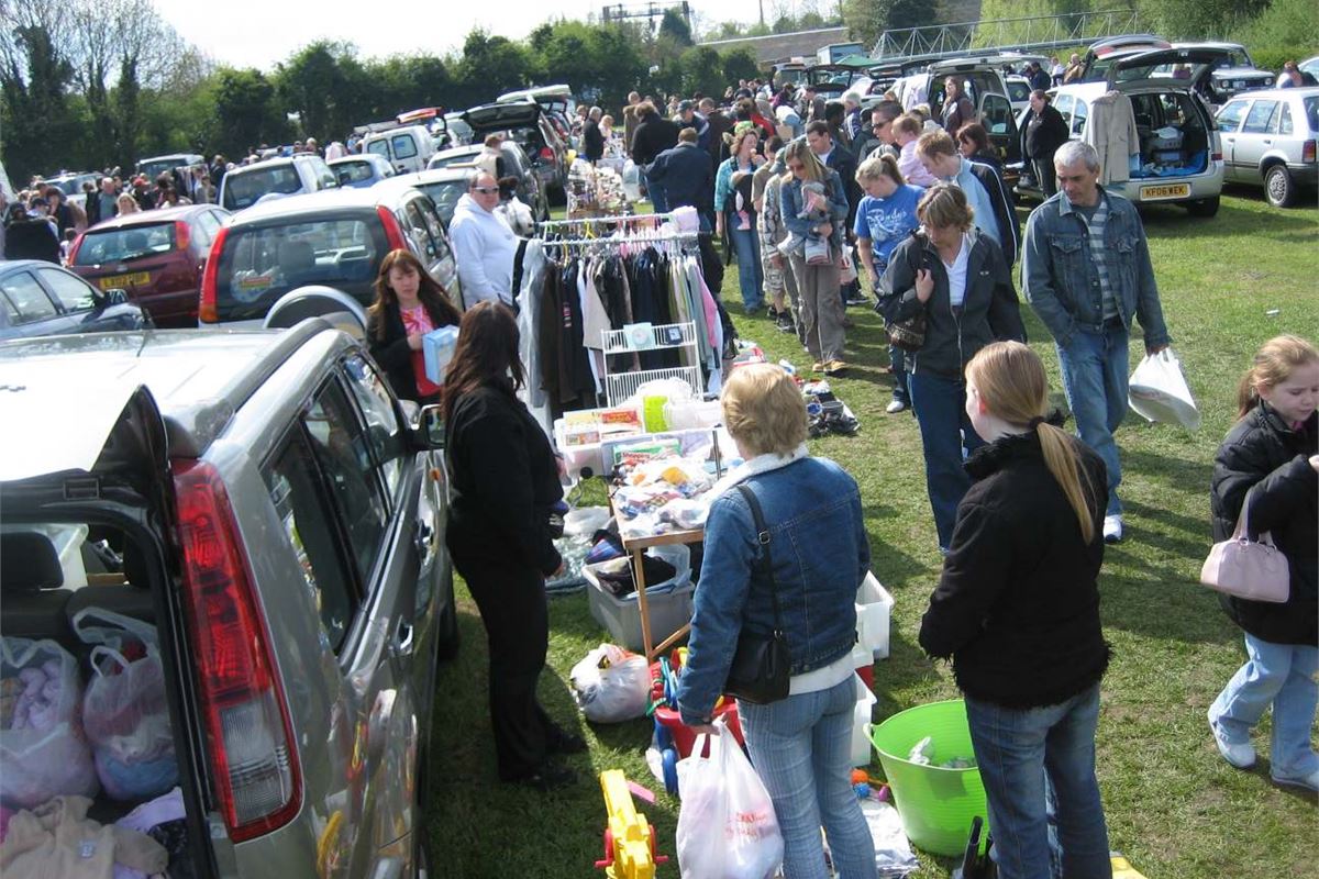 Car Boot Sale Castle Combe