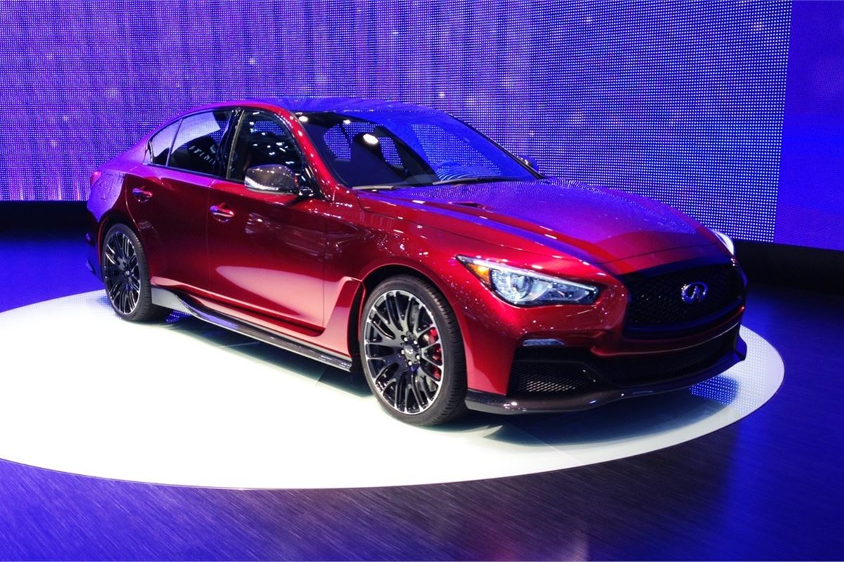 Geneva Motor Show 2014: Infiniti Q50 Eau Rouge concept makes European ...