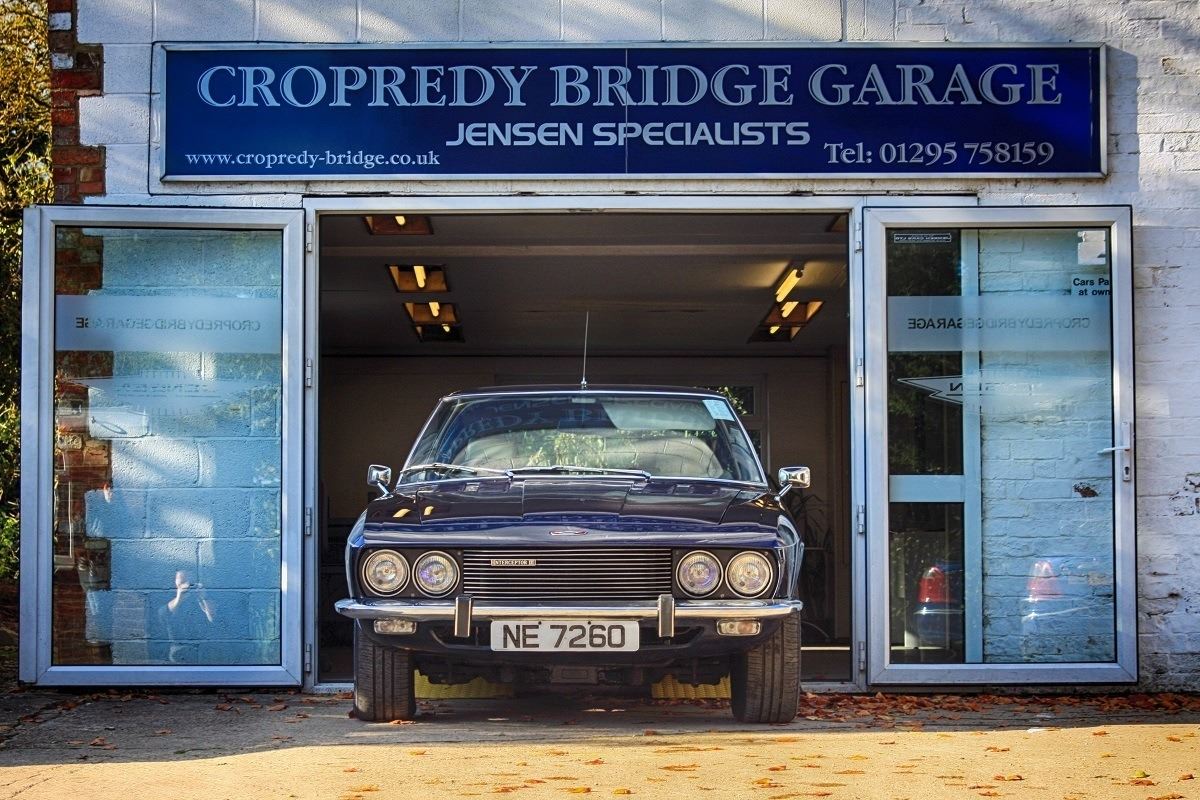 Cropredy Bridge Garage Jensen Specialists Honest John