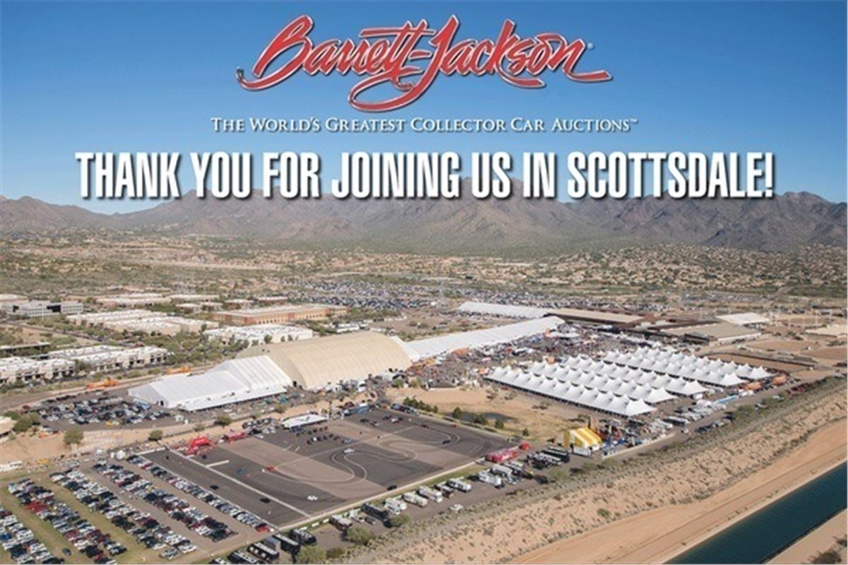 Last day auction prices from Barrett Jackson Scottsdale and Mecum