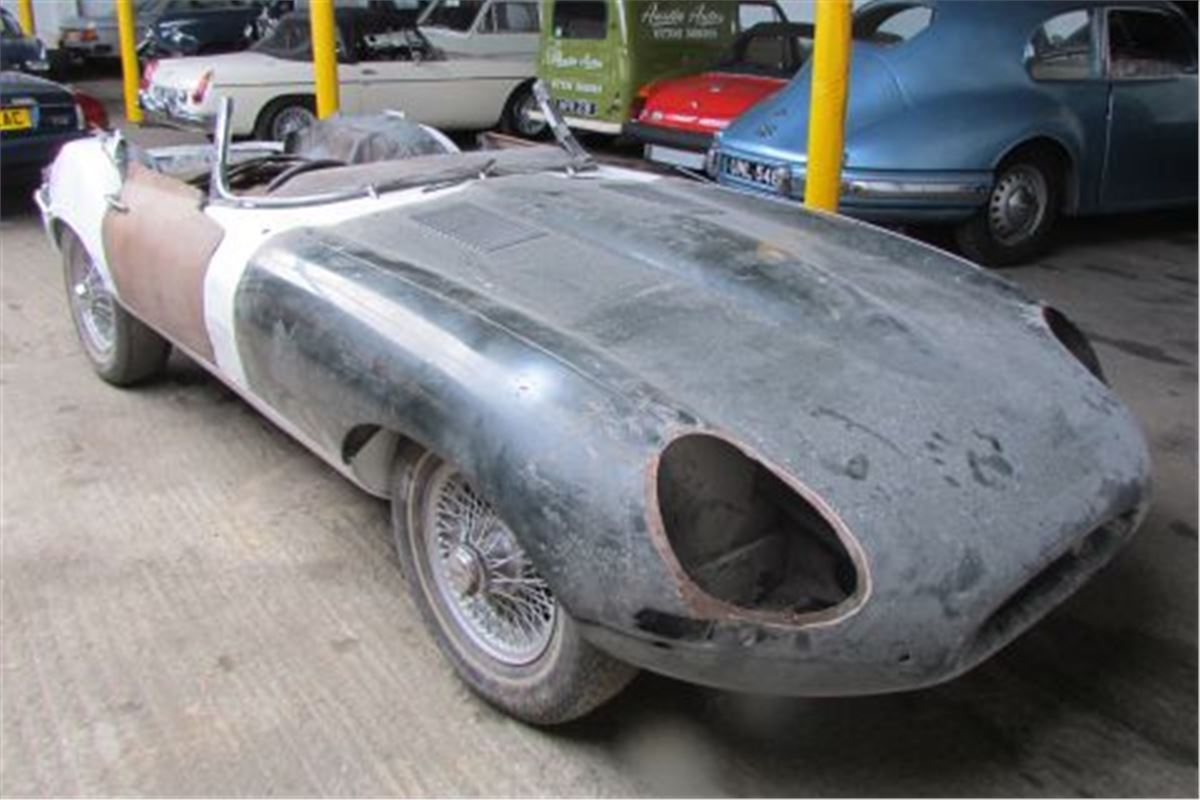 Jaguar Etype project makes nearly £40k at Anglia auction Honest John