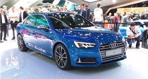 Frankfurt Motor Show 2015: New Audi A4 previewed