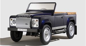 Frankfurt Motor Show 2015: Last Defender to cost £10,000 – but it’s a pedal car 