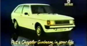 Classic advert: Chrysler Sunbeam