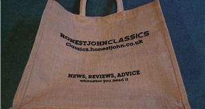 Free Shopping Bag at the Honest John Classics Stand at the NEC