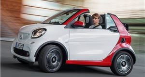 Smart Fortwo Cabrio available from £13,265