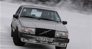 Classic advert: Snow-racing Volvos