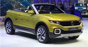 Geneva 2016: Volkswagen shows T-Cross Breeze convertible SUV