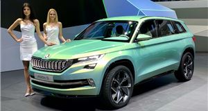 Geneva Motor Show 2016: Skoda VisionS is firm's first big SUV