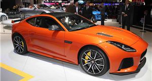 Geneva Motor Show 2016: Really, really fast Jaguar F-Type SVR launched 