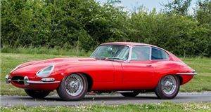 Jaguar E-type doubles its estimate at auction