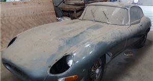 Two Jaguar E-type restoration projects head to auction