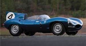Le Mans winning Jaguar D-type breaks auction record