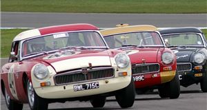 MG Car Club racers get ready for the green light