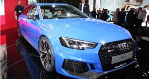 Frankfurt Motor Show 2017: Audi RS 4 Avant launched, priced from £61,625