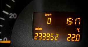 Clocking on the rise with more than 2 million vehicles showing discrepancies