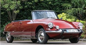 Sensational DS Decapotable heads French Contingent in Historics 25th November Classic Car Auction