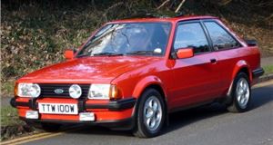 Press launch Ford XR3 for sale at Barons’ Winter Warmer