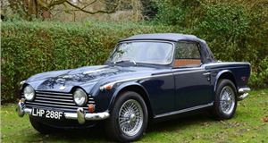 First production Triumph TR5 to go under the hammer