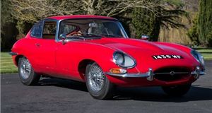 Landmark Jaguar E-type heads to auction