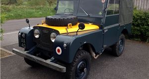 Ex-RAF Land Rover to get show debut