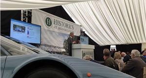 Historics 22nd September Auction Corrected Results