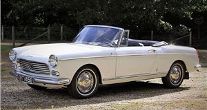 Gorgeous Peugeot 404 Cabriolet in Historics 24th November Auction
