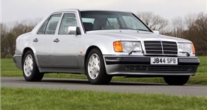 Actor Rowan Atkinson’s Mercedes 500E for sale