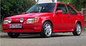 ‘Timewarp’ Ford Escort RS Turbo to go under the hammer