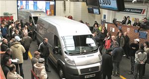 Buying and selling vans at auction