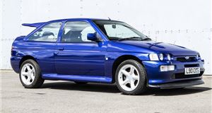 Modern classics in demand as Nineties Escort Cosworth sells for £49.5k 