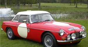 Last Live MGB Works Rally Car in Auction