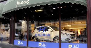 Harrods stocks the Hyundai ix35 (for one week only)