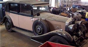 Barn Find 1933 Rolls Royce in Barons 27th July Auction