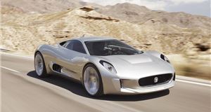 Jaguar unveils the stunning C-X75 supercar