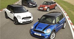 MINI owners get a chance to drive their cars on track