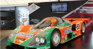 Mazda 787B Taking to the Hill at Goodwood Festival of Speed
