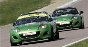 Three MX-5s for Britcar 24hr race at Silverstone on 1 October
