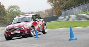 Get behind the wheel of a MINI at a famous track