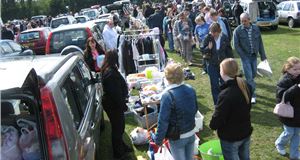 Big Charity Car Boot Sale at Castle Combe on Sunday
