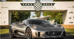 Goodwood Festival of Speed: Surprise Jaguar C-X75 appearance