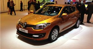 Facelifted Megane gets a new look