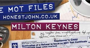 MoT Data for Milton Keynes