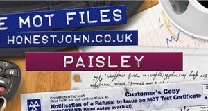 MoT Data for Paisley