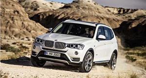 BMW unveils facelift X3