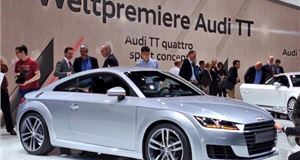 Audi TT makes its world debut at Geneva