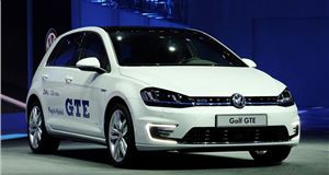 Volkswagen Golf GTE plug-in revealed