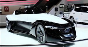 Geneva Motor Show 2014: Nissan BladeGlider concept on show